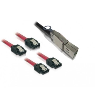 HDmini SAS SFF-8644 to SATA (4x)
