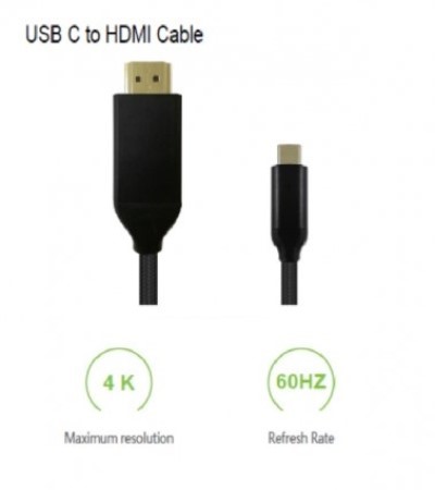 USB Type C to HDMI Cable