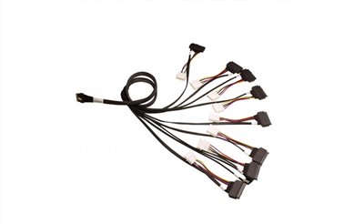 SlimLine SAS 8654 8i to 8x U.3 SFF-8639 Cable