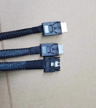 MCIO Cool Edge 38 pos Cable to 2x OCuink Cables