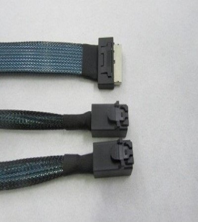 Oculink (SFF-8611) 8i Straight to 2x HDminiSAS (SFF-8643)