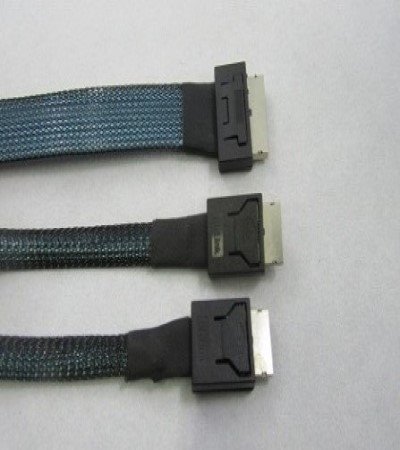 Oculink (SFF-8611) 8i Straight to 2x Oculink (SFF-8611) 4i Straight