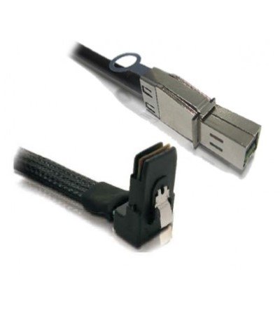 HDmini SAS SFF-8644 External to miniSAS SFF-8087 36 pin(RA)