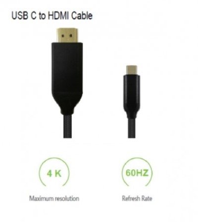 USB Type C to VGA Cable