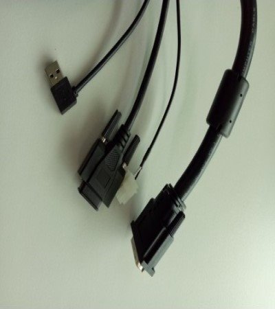 DVI to VGA+USB Combo Cable