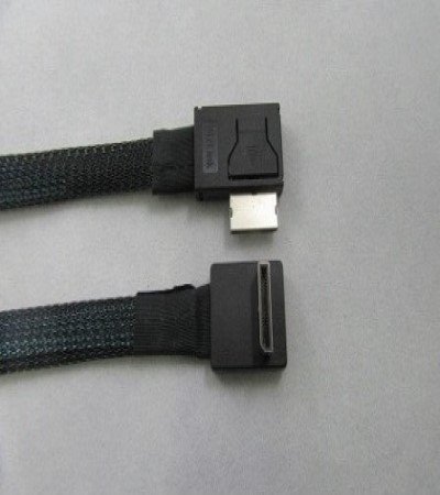 OcuLink (SFF-8611) R/A to OcuLink (SFF-8611)Right or Left side angled